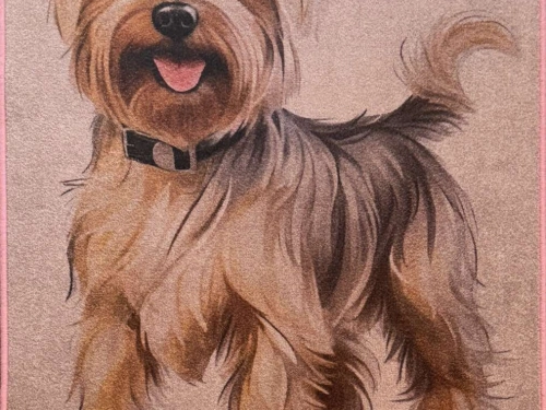 Digital Print Yorkie